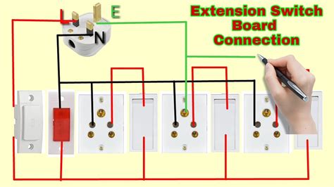 electrical extension box wiring diagram|electrical extension wire box.